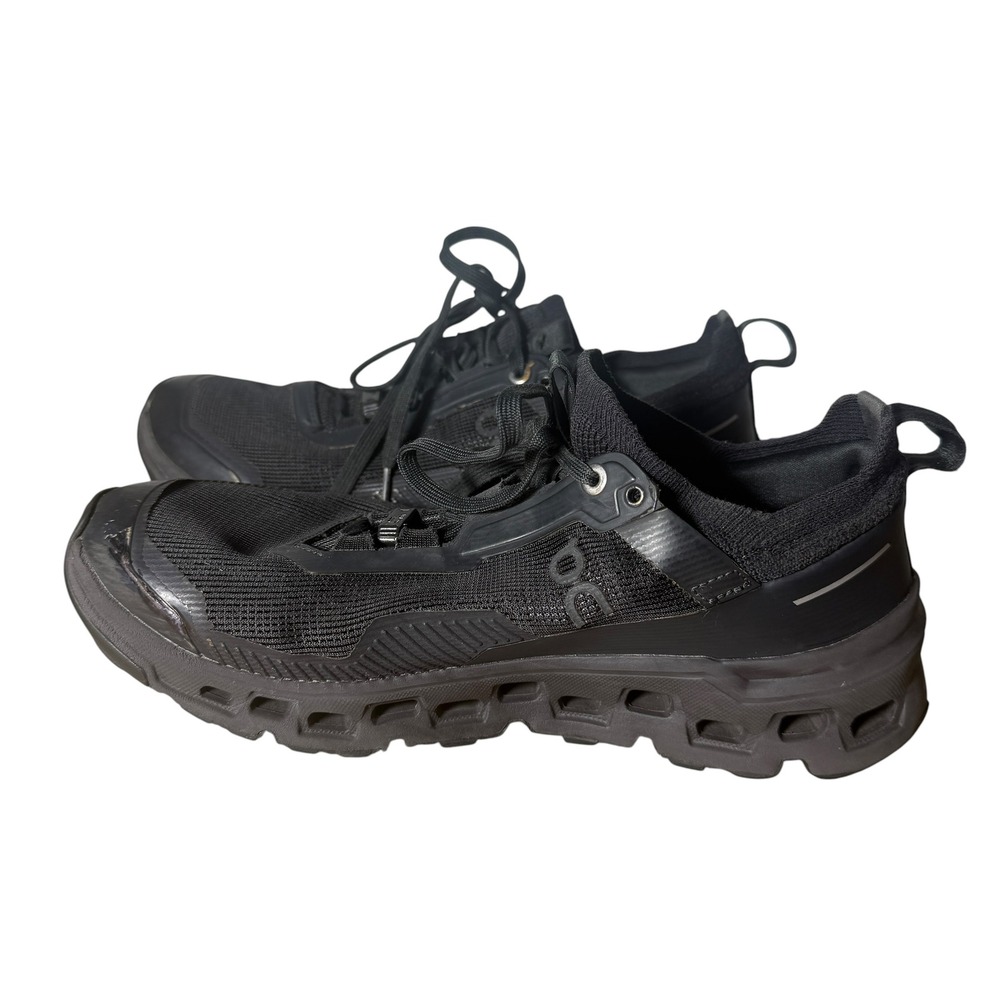 On Cloudultra 2 Trail Runner All Black Sneakers 7.5 Women US